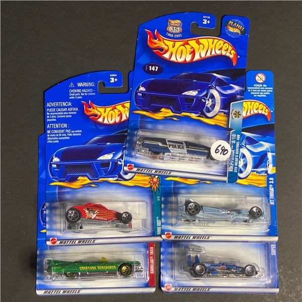 HOT WHEELS 5 CAR LOT ASSORTED STILL SEALED IN PACKAGES