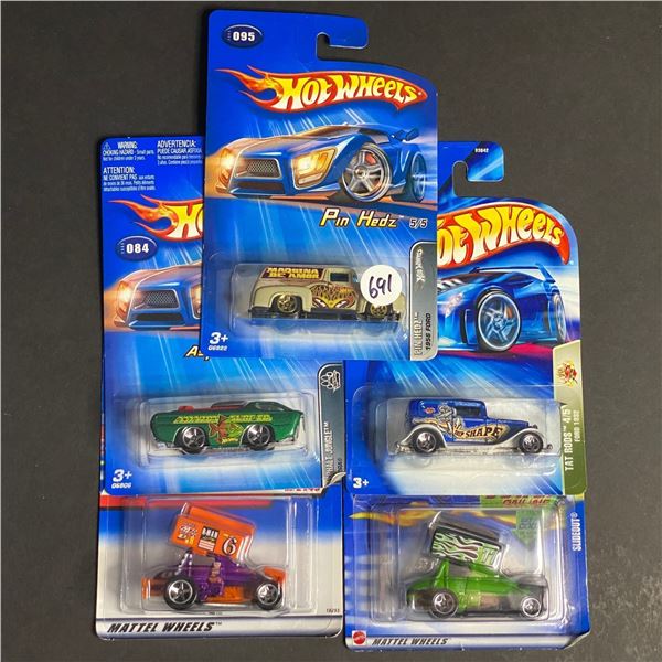 HOT WHEELS 5 CAR LOT ASSORTED STILL SEALED IN PACKAGES