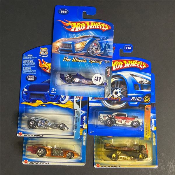 HOT WHEELS 5 CAR LOT ASSORTED STILL SEALED IN PACKAGES