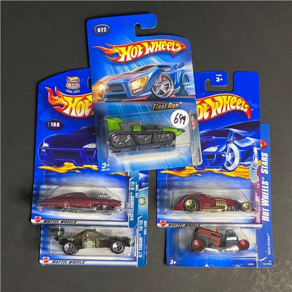 HOT WHEELS 5 CAR LOT ASSORTED STILL SEALED IN PACKAGES