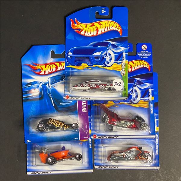 HOT WHEELS 5 CAR LOT ASSORTED STILL SEALED IN PACKAGES