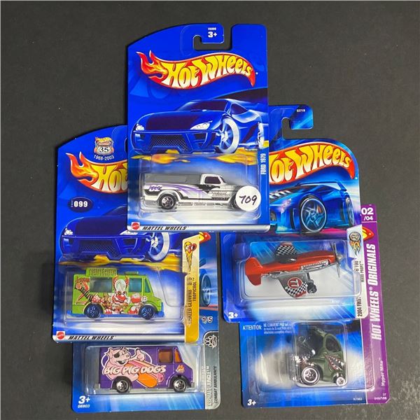 HOT WHEELS 5 CAR LOT ASSORTED STILL SEALED IN PACKAGES