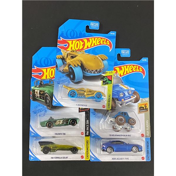 HOT WHEELS 5 CAR LOT ASSORTED STILL SEALED IN PACKAGES