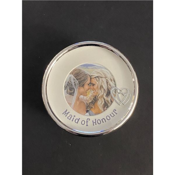 MAID OF HONOUR PHOTO TRINKET BOX FROM THINGS ENGRAVED