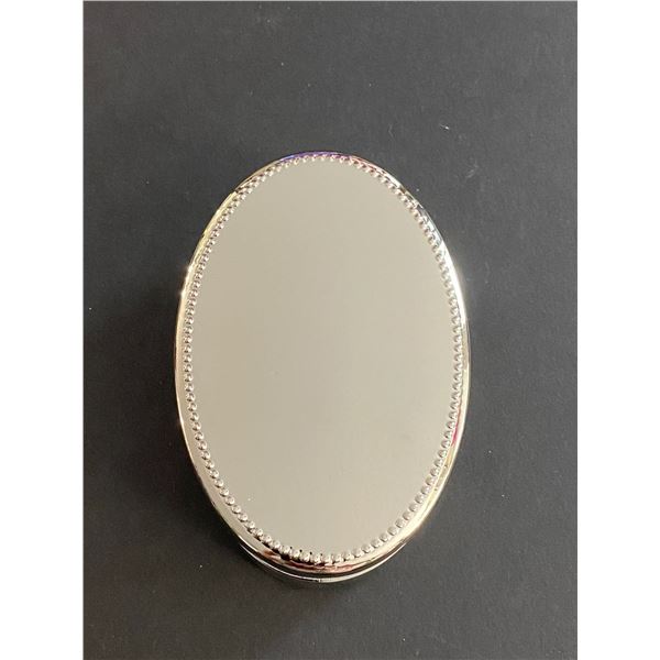 OVAL BEADED TRINKET BOX FROM THINGS ENGRAVED