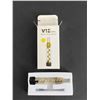Image 1 : V12 MINI TWISTY GLASS BLUNT NEW GOLD COLOUR