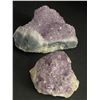 Image 1 : GEODE ROCK LOT OF 2