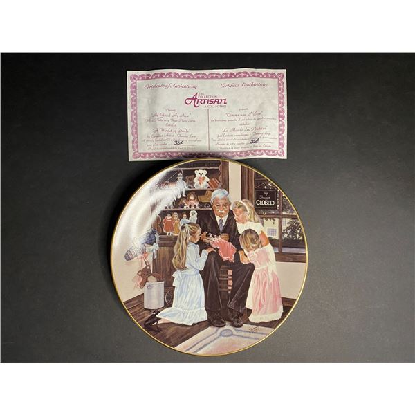 COLLECTORS PLATE 3 OF 4 AFTERNOON TEA #911 PLATE 3 IN THE SET OF 4