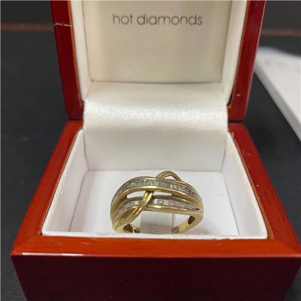 10 KARAT YELLOW GOLD RING TOTAL WEIGHT 5.1 GRAMS INSURABLE VALUE $1,500.00