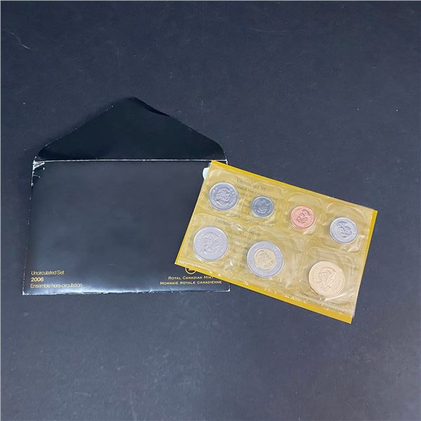 UNCIRCULATED CANADIAN ROYAL MINT COIN SET 2006