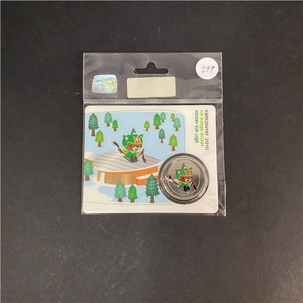 COLLECTOR COIN OLYMPICS VANOUVER 2010 ICE SLEDGE HOCKEY