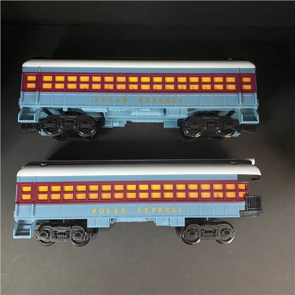 POLAR EXPRESS 2 PASSENGER TRAIN CARS