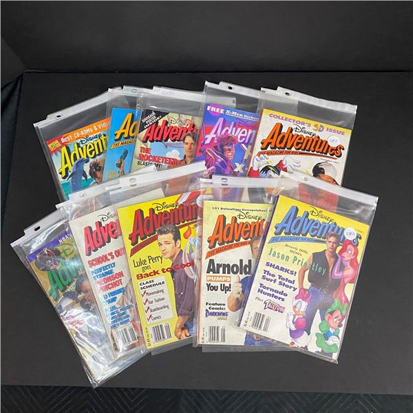 LOT OF 10 DISNEY ADVENTURE BOOKS FROM THE EARLY 90'S