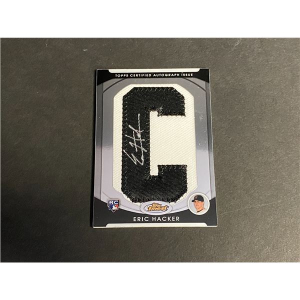 ERIC HACKER TOPPS CERTIFIED AUTOGRAPH CARD #D/217