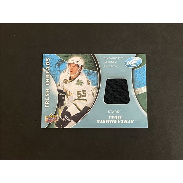 2009-10 UPPER DECK ICE IVAN VISHNEVSKIY N.H.L JERSEY CARD
