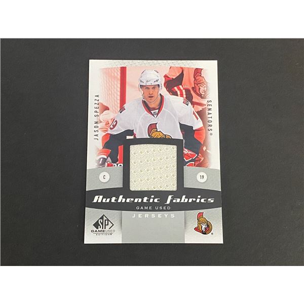 2010-11 UPPER DECK SP GAME USED JASON SPEZZA N.H.L JERSEY CARD