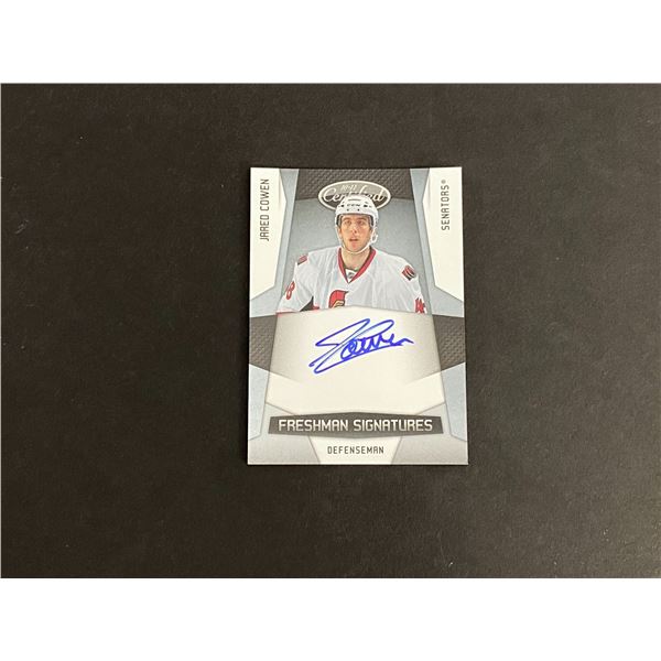 2010-11 CERTIFIED AUTOGRAPH JARED COWEN 0163/1299 N.H.L AUTOGRAPH CARD