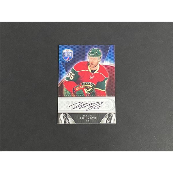 2009-10 BE A PLAYER AUTOGRAPH NICK SCHULTZ N.H.L AUTOGRAPH CARD