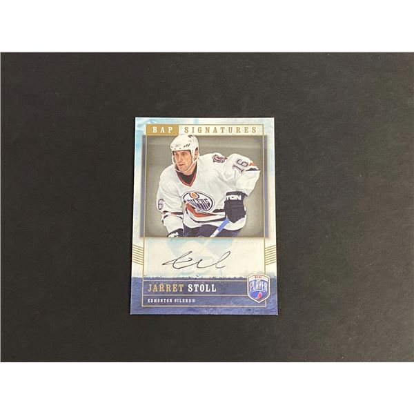 2006-07 BE A PLAYER AUTOGRAPH JARRET STOLL N.H.L AUTOGRAPH CARD