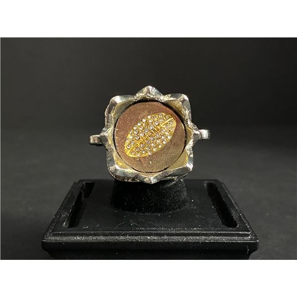 FOOTBALL FANTASY "GOOD FOR ANY YEAR" CHAMPIONSHIP RELICA RING