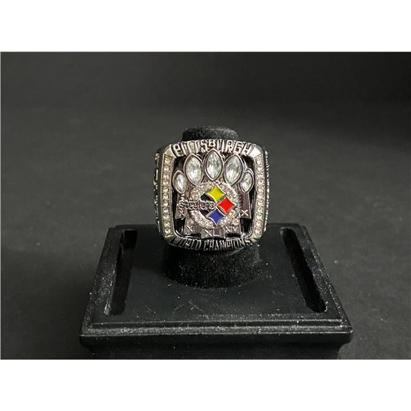 PITTSBURGH STEELERS N.F.L 2005 "JONES" CHAMPIONSHIP REPLICA RING