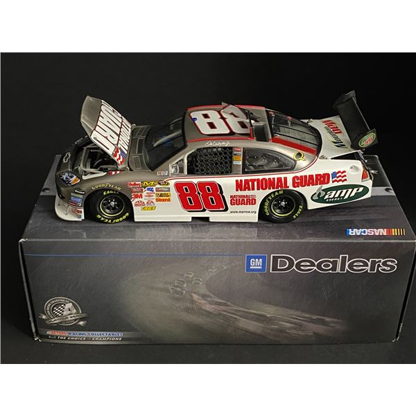 DALE EARNHARDT JR 1/24 SCALE BRUSHED METAL #88 NATIONAL GUARD 1 OF 2,008