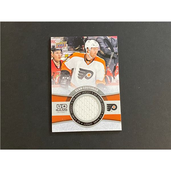 SEAN COUTURIER JERSEY CARD 2015/16 U.D SERIES 1 HOCKEY CARD