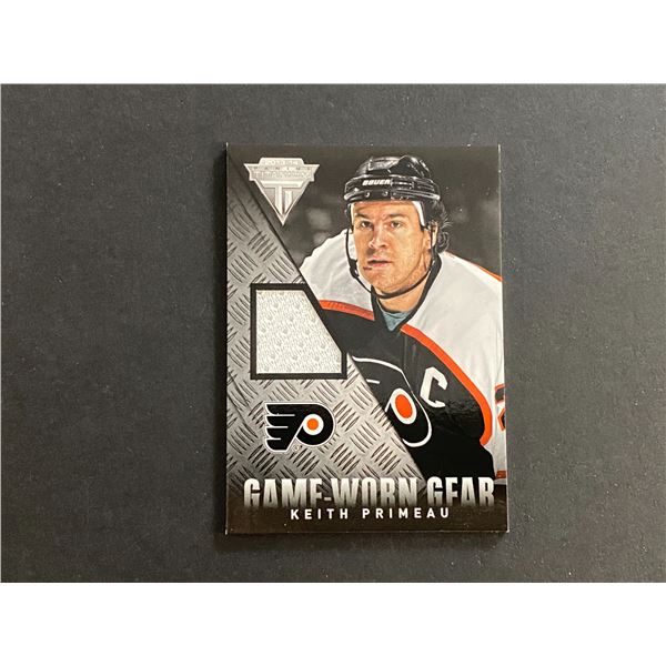KEITH PRIMEAU JERSEY CARD 2013/14 PANINI TITANIUM HOCKEY