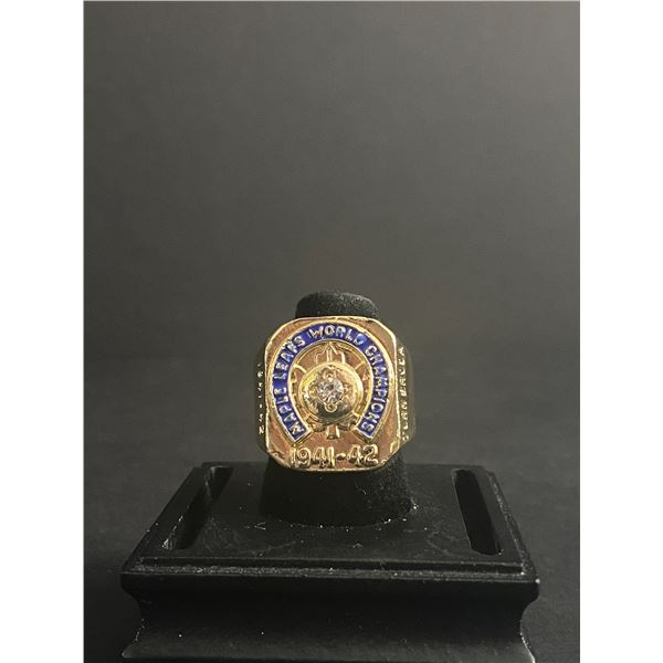 TORONTO MAPLE LEAFS N.H.L 1942 "TURK BRODA" CHAMPIONSHIP RELICA RING