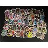Image 1 : LOT OF 50 VARIOUS PVC STICKERS