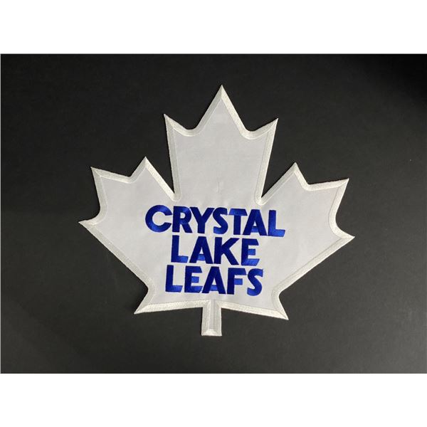 CRYSTAL LAKE LEAFS JERSEY CREST WHITE