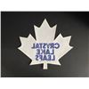 Image 2 : CRYSTAL LAKE LEAFS JERSEY CREST WHITE