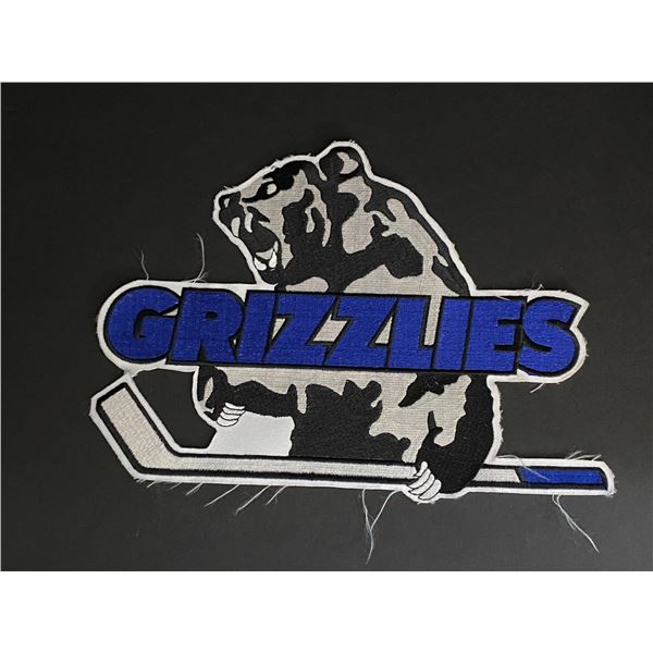 GRIZZLIES HOCKEY JERSEY CREST