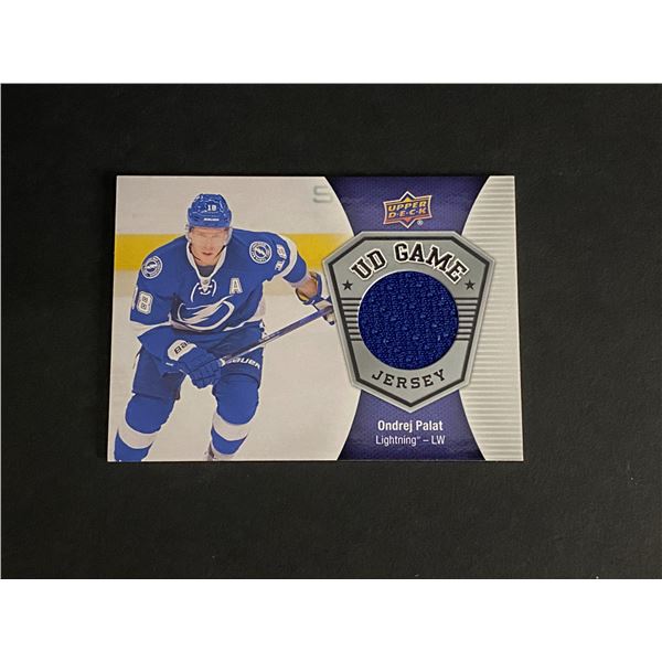 ONDREJ PALAT JERSEY CARD 2016/17 U.D SERIES 2 HOCKEY