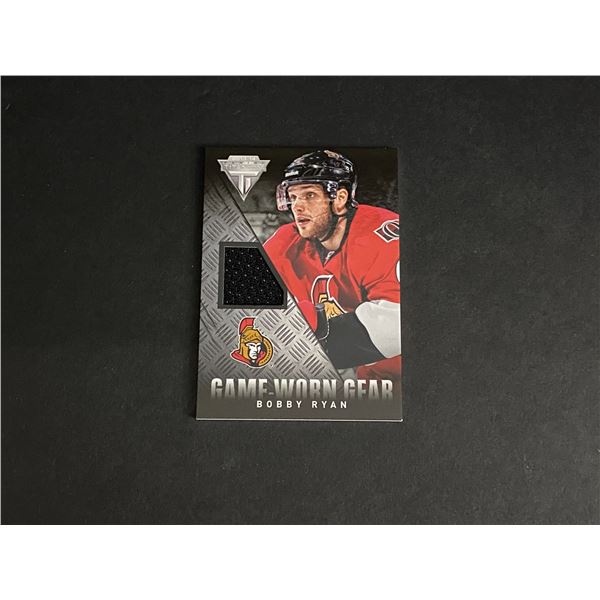 BOBBY RYAN JERSEY CARD 2013/14 PANINI TITANIUM HOCKEY