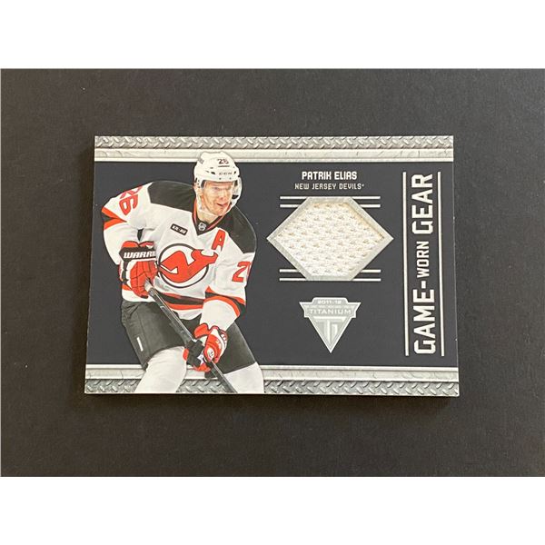 PATRIK ELIAS JERSEY CARD 2012 PANINI HOCKEY