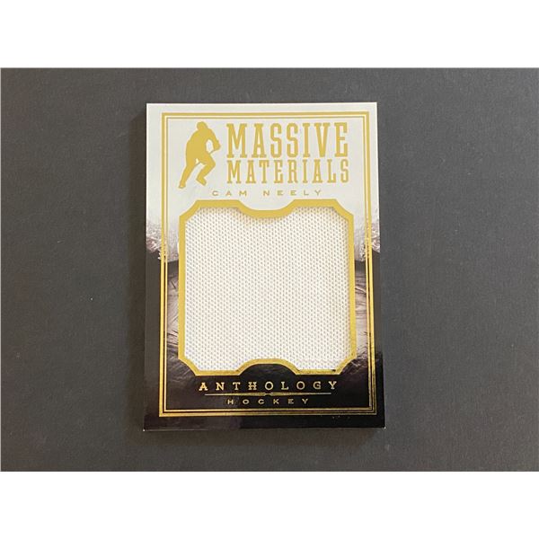 CAM NEELY HUGE JERSEY CARD #052 OF 299 MADE!