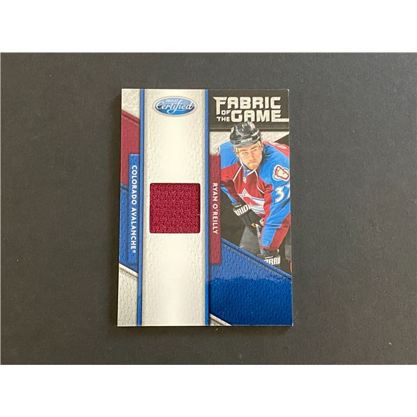 RYAN O 'REILLY COLORADO AVALANCHE JERSEY CARD #383 OF 399 MADE!