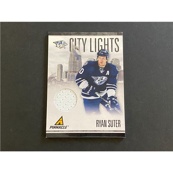 RYAN SUTER JERSEY CARD NASHVILLE PREDATORS #175 OF 499 MADE