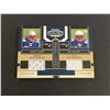 Image 1 : BEN WATSON & CEDRIC COBBS NEW ENGLAND PATRIOTS DUAL WORN JERSEY CARD