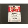 Image 2 : ANTHONY ALLEN AUTOGRAPH CARD