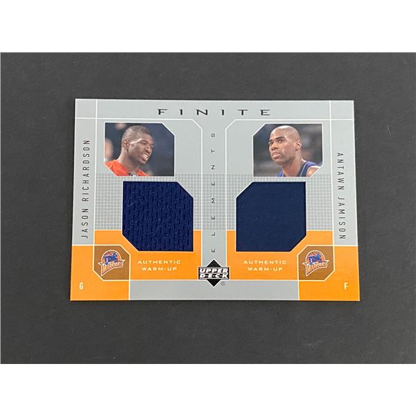 JASON RICHARDSON & ANTAWN JAMISON DUAL JERSEY CARD