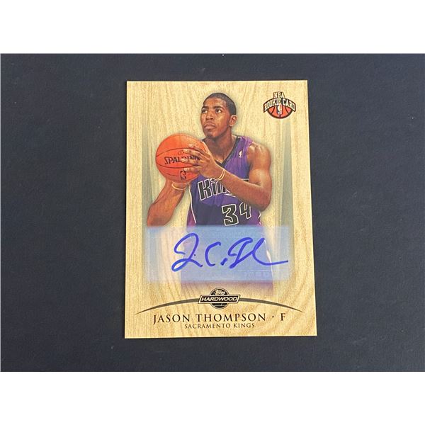 JASON THOMPSON SACRAMENTO KINGS AUTOGRAPH CARD
