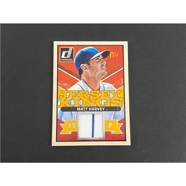 MATT HARVEY JERSEY CARD