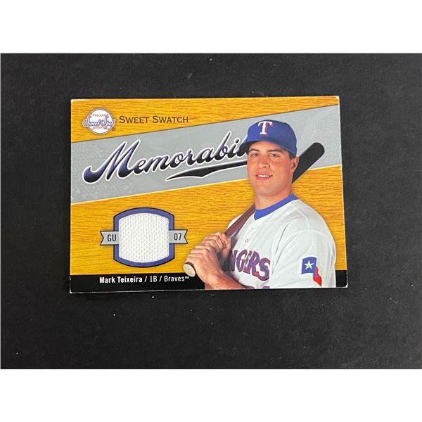 MARKE TEIXEIRA TEXAS RANGERS JERSEY CARD