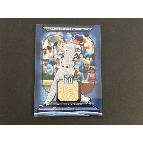 TYLER COLVIN GAME USED BAT CARD