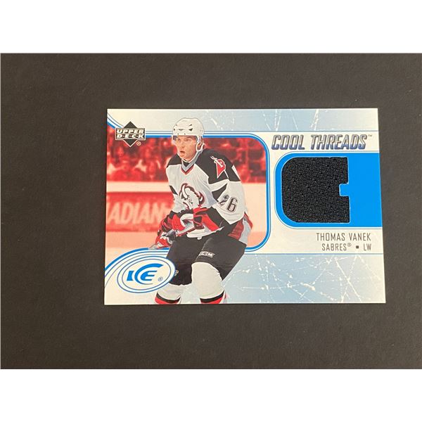 THOMAS VANEK BUFFALO SABRES JERSEY CARD
