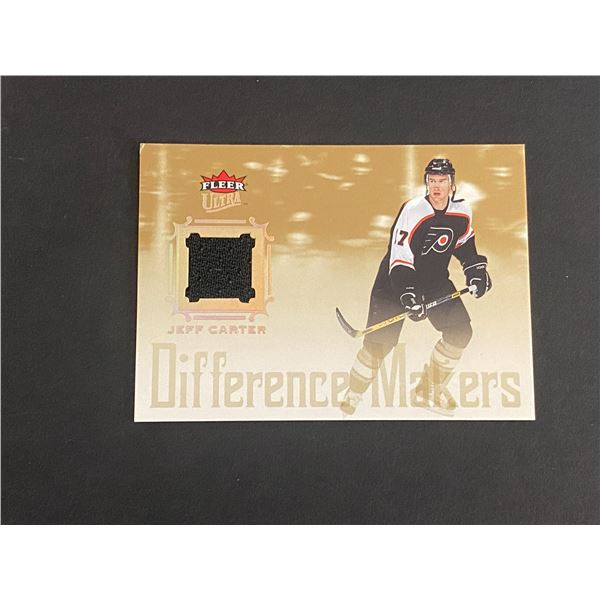 JEFF CARTER PHILADELPHIA FLYERS JERSEY CARD