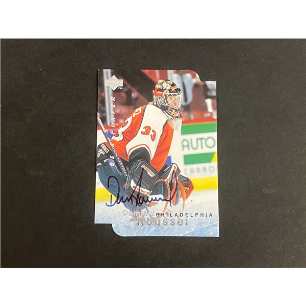 DOMINIC ROUSSEL PHILADELPHIA FLYERS AUTOGRAPH CARD