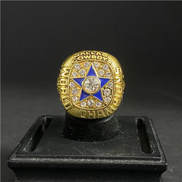 DALLAS COWBOYS N.F.L 1971 "STAUBACH" CHAMPIONSHIP RELICA RING